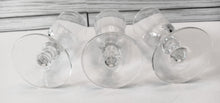 Load image into Gallery viewer, Set of 3 Vintage Mini Clear Cordial/Shot Glasses