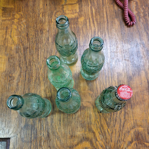 Vintage 50/60' 6oz Coke bottles from 6 different Bottling Locations