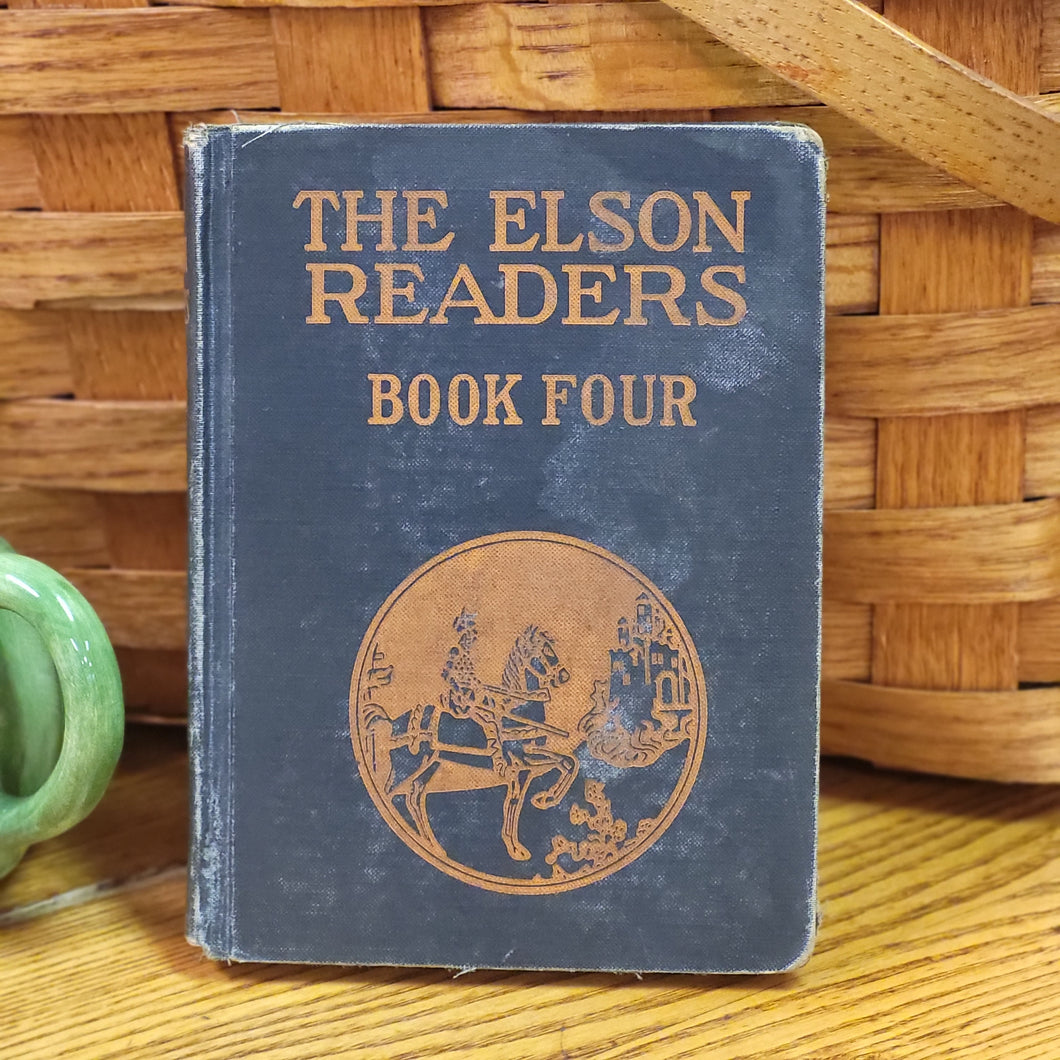 Vintage Book - The Elson Readers Book Four, Elson Extension Series