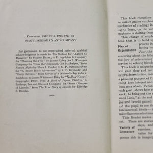 Vintage Book - The Elson Readers Book Four, Elson Extension Series