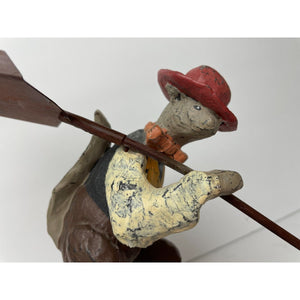 Primitives By Kathy Presents Larry Cloward figurines, Squirrels at work