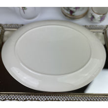 Load image into Gallery viewer, Vintage Homer Laughlin Fleur de Lis Golden Wheat pattern Platter