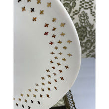 Load image into Gallery viewer, Vintage Homer Laughlin Fleur de Lis Golden Wheat pattern Platter