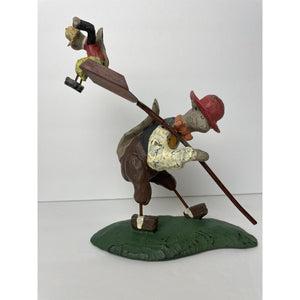Primitives By Kathy Presents Larry Cloward figurines, Squirrels at work