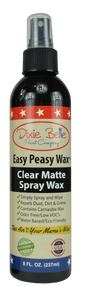 Clear Matte Spray Wax, Easy Peasy Wax - Dixie Belle