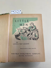 Load image into Gallery viewer, Vintage Book - Little Men by Louisa May Alcott, Sequel to Little Women, 1955
