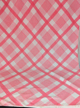 Load image into Gallery viewer, Pink and White Check Tablecloth