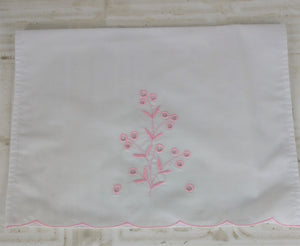 Pink Eyelet Napkins