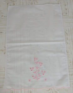 Pink Eyelet Napkins