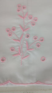 Pink Eyelet Napkins
