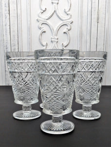Big Top Peanut Butter Goblets by Hazel Atlas