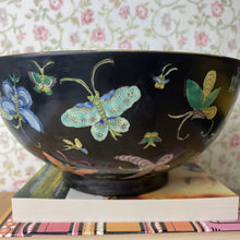 Load image into Gallery viewer, Petals Hand Painted Porcelain Botanical Bowl, Made in Hong Kong