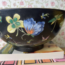 Load image into Gallery viewer, Petals Hand Painted Porcelain Botanical Bowl, Made in Hong Kong