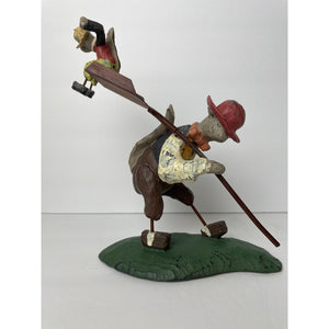 Primitives By Kathy Presents Larry Cloward figurines, Squirrels at work