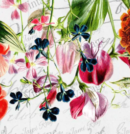 JRV Summer Flower Garden Tissue Paper