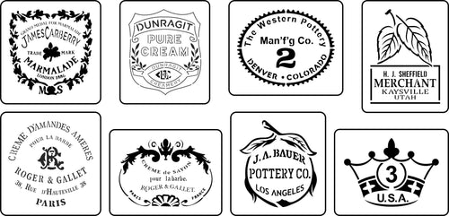 JRV - Crock Minis Stencils
