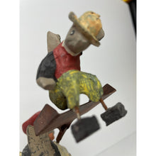 Load image into Gallery viewer, Primitives By Kathy Presents Larry Cloward figurines, Squirrels at work