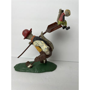 Primitives By Kathy Presents Larry Cloward figurines, Squirrels at work