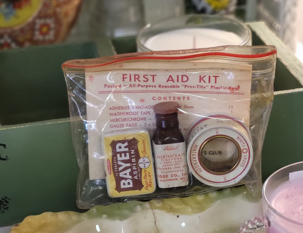 Vintage First Aid Kit in 