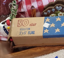Load image into Gallery viewer, RACO 50 Star Outdoor Flag and Pole Set - Vintage