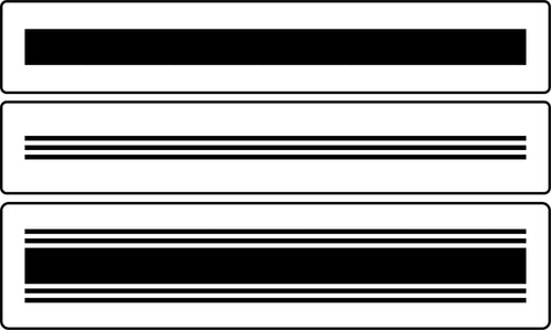 JRV - Grain Sack Stripes Stencil