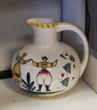 Load image into Gallery viewer, Vintage Quimper Style Folk art Hand painted Pitcher