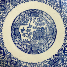 Load image into Gallery viewer, Vintage Japan Blue Willow Transferware Bread Plates - Set of 2