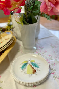 Westmoreland Fruit Motif Dessert Plates