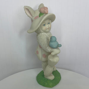 Department 56 Snowbabies/Snowbunnies "I'm All Dressed Up" Porcelain Figurine, #56.26395
