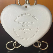 Load image into Gallery viewer, Pampered Chef Cookie Mold - Hospitality Heart, Family Heritage Stonware