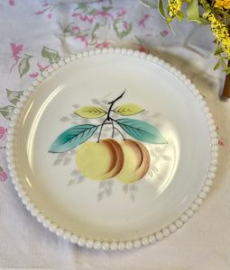 Westmoreland Fruit Motif Dessert Plates