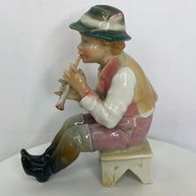 Load image into Gallery viewer, Vintage German Porcelain Musician Figurine by Karl Ens Volkstedt