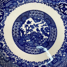 Load image into Gallery viewer, Vintage Japan Blue Willow Transferware Bread Plates - Set of 2