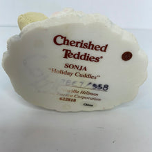 Load image into Gallery viewer, Cherished Teddies - Sonja &quot;Holiday Cuddles&quot; #622818 Collectible Figurine