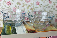 Load image into Gallery viewer, Set of 2 Vintage Anchor Hocking Blue Bubble Tea Cups