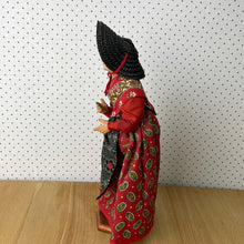Load image into Gallery viewer, Vintage French Provence Clay Folk Art Figurine Doll Santons Devouassoux Village Woman