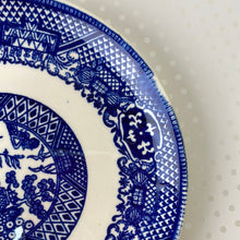 Load image into Gallery viewer, Vintage Japan Blue Willow Transferware Bread Plates - Set of 2