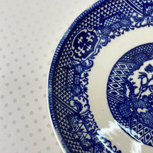 Load image into Gallery viewer, Vintage Japan Blue Willow Transferware Bread Plates - Set of 2