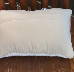 Hook Rug Pillow - Sunrise